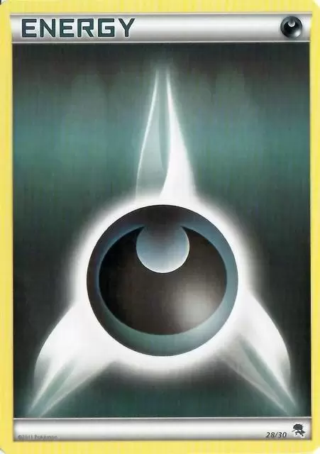 B&W Trainer Kit - Zoroark Half Deck - Darkness Energy