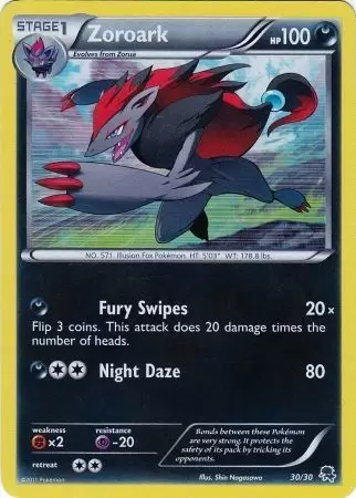 B&W Trainer Kit - Zoroark Half Deck - Zoroark Holo