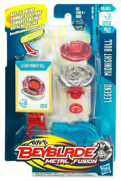 Beyblade Metal Fusion - Hasbro - Beyblade Metal Fusion - Legend Midnight Bull