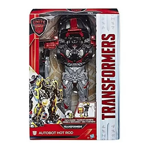 Transformers The Last Knight - Autobot Hot Rod Flip & HCange