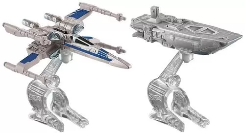 Die Cast Vehicle - Hot Wheels Star Wars - First Order Transporter vs. X-Wing Fighter