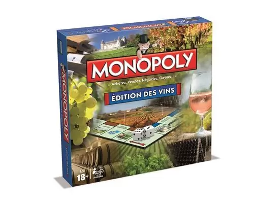 Monopoly des Régions & villes - Monopoly - Edition des vins