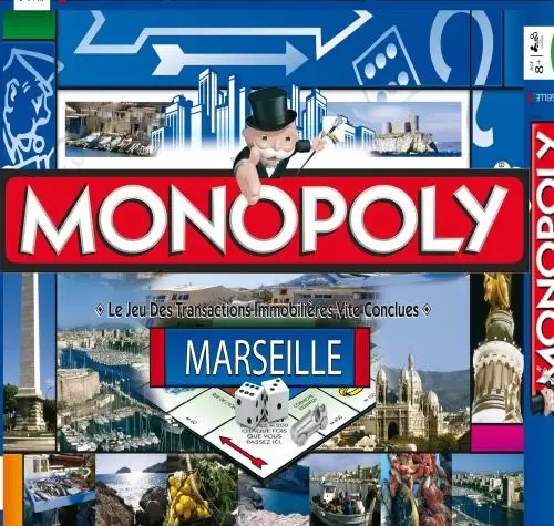 Monopoly des Régions & villes - Monopoly Marseille (2017)