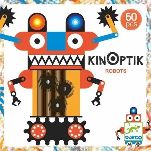 DJECO - Jeux de carte - Kinoptik robots