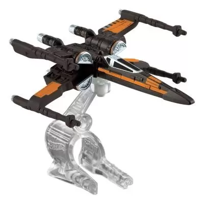 Die Cast Vehicle - Hot Wheels Star Wars - Poe\'s X-Wing Fighter