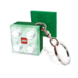 LEGO Brick - 2x2 Green LED