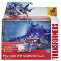 Autobot Drift & Dinobot Slug