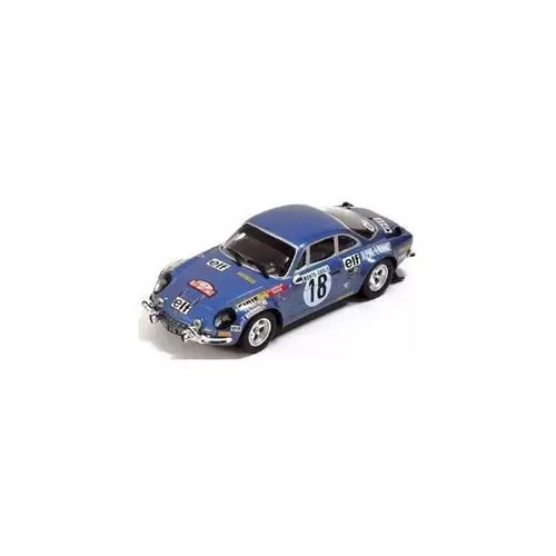 Bburago 1/18 - Renault - Alpine Renault 1600S - Bleu