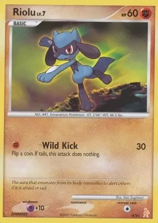 D&P Trainer Kit - Lucario Half Deck - Riolu