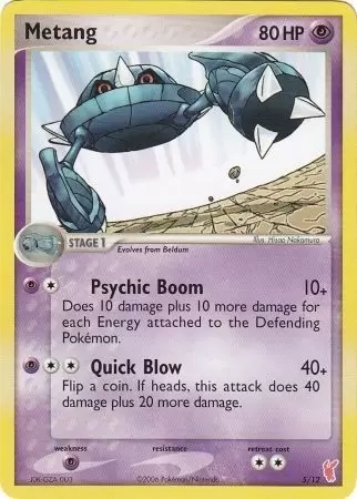 EX Trainer Kit 2 - Plusle Half Deck - Metang