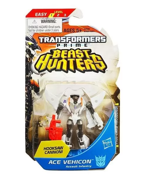 Year 2012 Transformers Prime Beast Hunters Series Deluxe Class 6