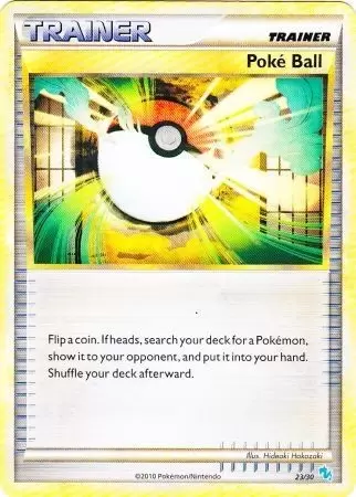 HS Trainer Kit - Gyarados Half Deck - Poké Ball