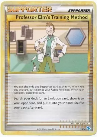 HS Trainer Kit - Gyarados Half Deck - Professor Elm\'s Training Method