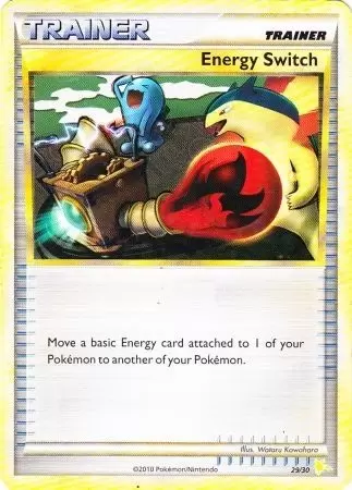 HS Trainer Kit - Raichu Half Deck - Energy Switch