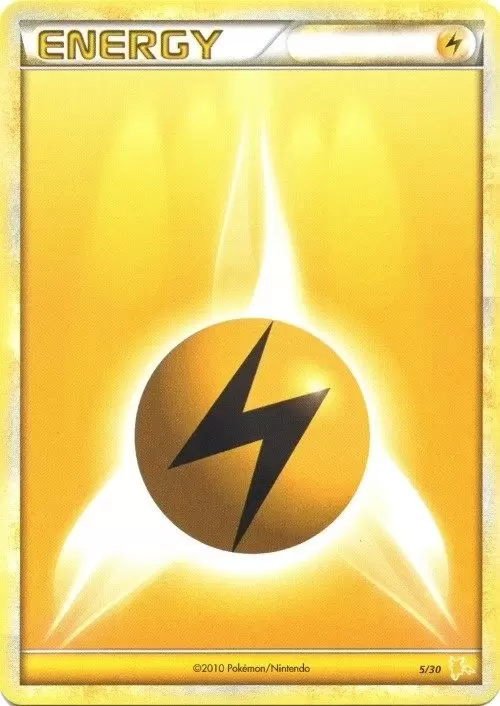 HS Trainer Kit - Raichu Half Deck - Lightning Energy
