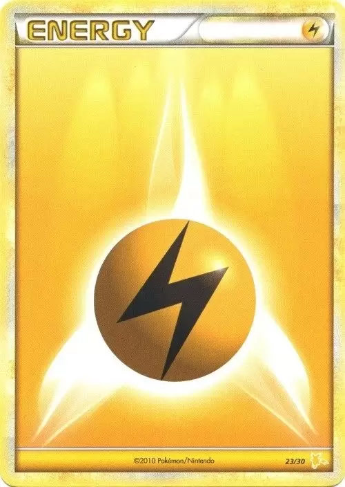 HS Trainer Kit - Raichu Half Deck - Lightning Energy