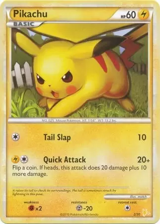 HS Trainer Kit - Raichu Half Deck - Pikachu