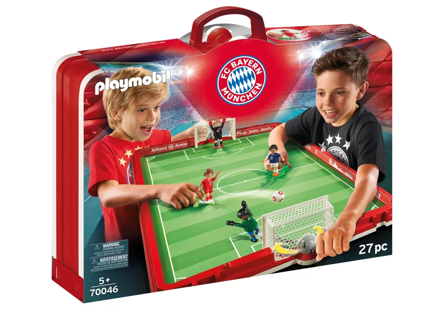 Playmobil Football - Terrain de foot FC Bayern Allianz Arena