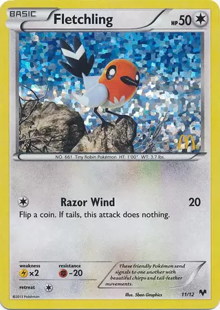 McDonald\'s Collection 2014 - Fletchling Holo