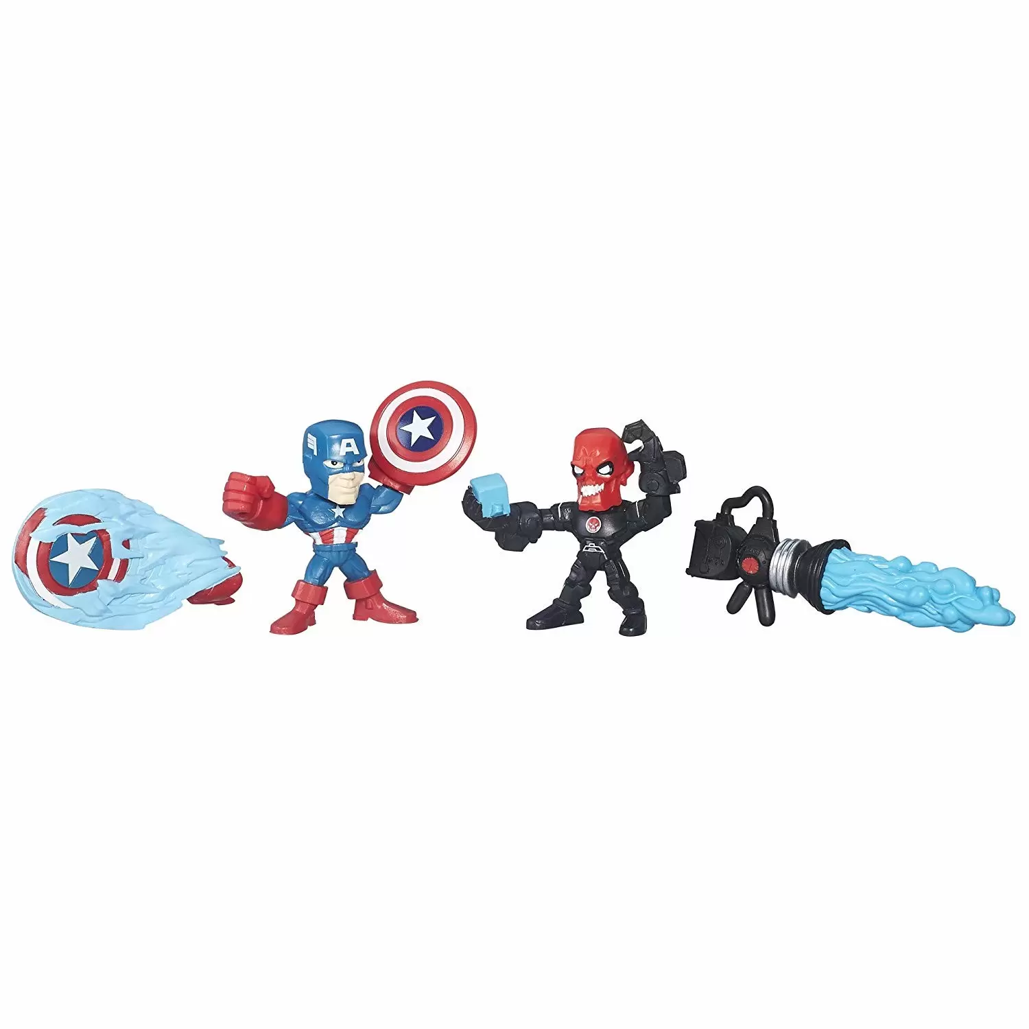 Super Hero Mashers - Mashers Micro : Captain America vs Iron Skull