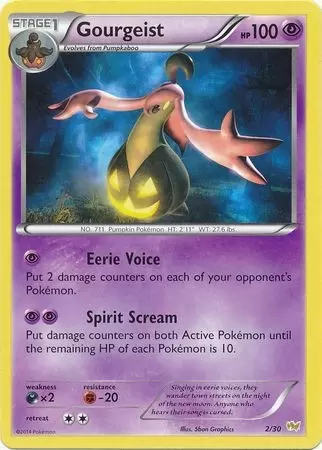 XY Trainer Kit - Noivern Half Deck - Gourgeist
