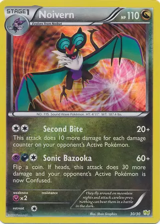 XY Trainer Kit - Noivern Half Deck - Noivern