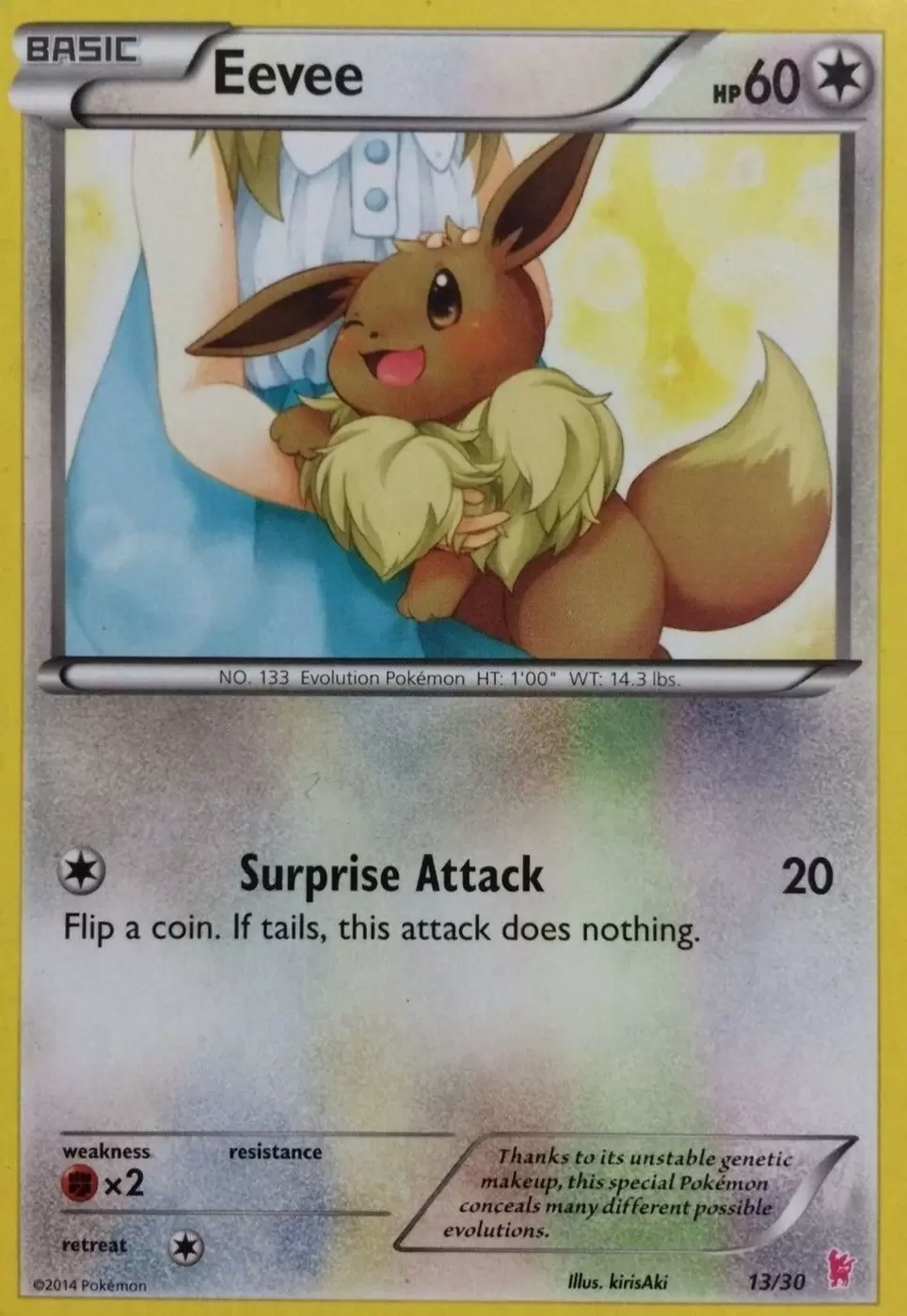 XY Trainer Kit - Sylveon Half Deck - Eevee