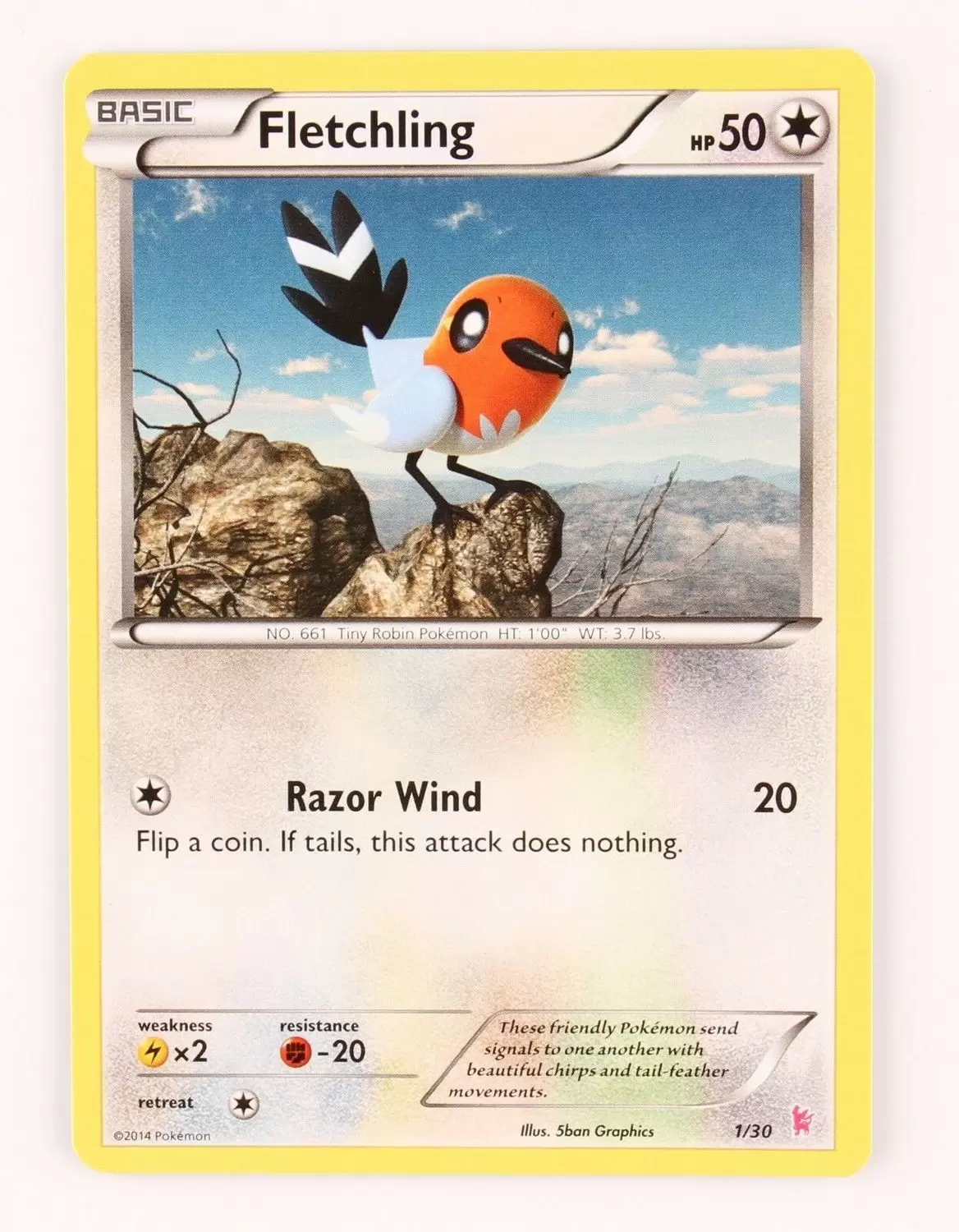 XY Trainer Kit - Sylveon Half Deck - Fletchling