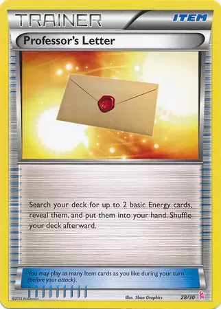 XY Trainer Kit - Sylveon Half Deck - Professor\'s Letter