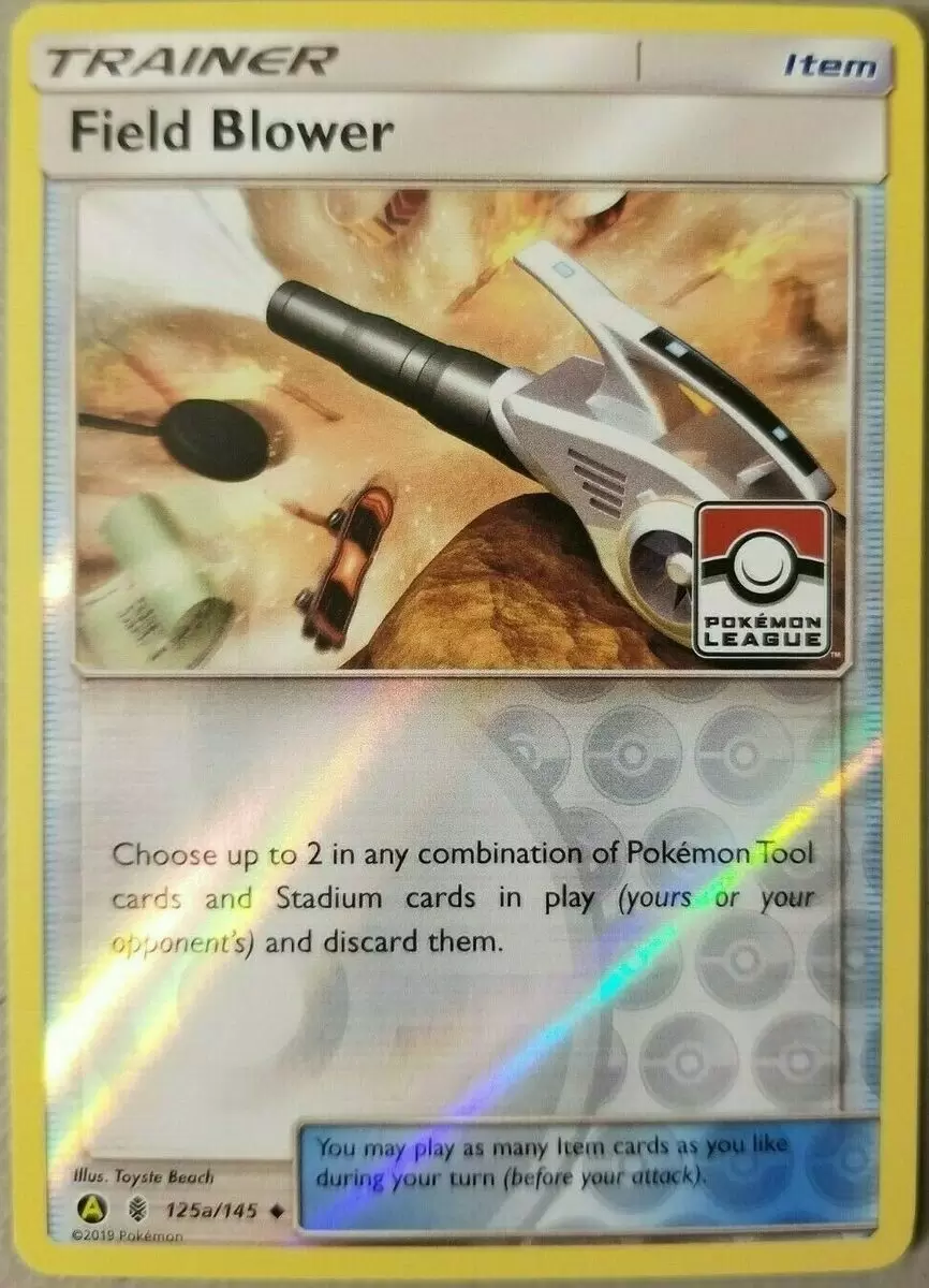 Alternatives Pokemon Cards - Field Blower Reverse