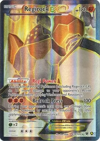 Alternatives Pokemon Cards - Regirock EX