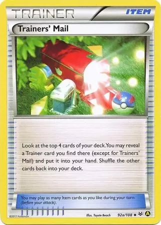 Alternatives Pokemon Cards - Trainer\'s Mail