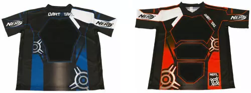 Nerf Dart Tag - Maillot Bleu ou Orange
