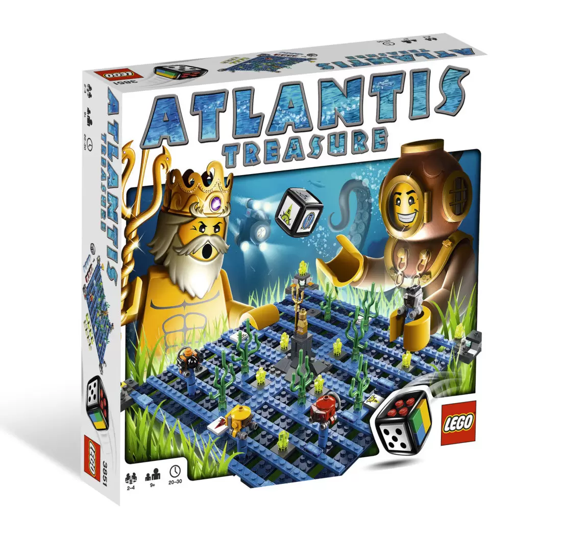 Jeux de société LEGO - Atlantis Treasure