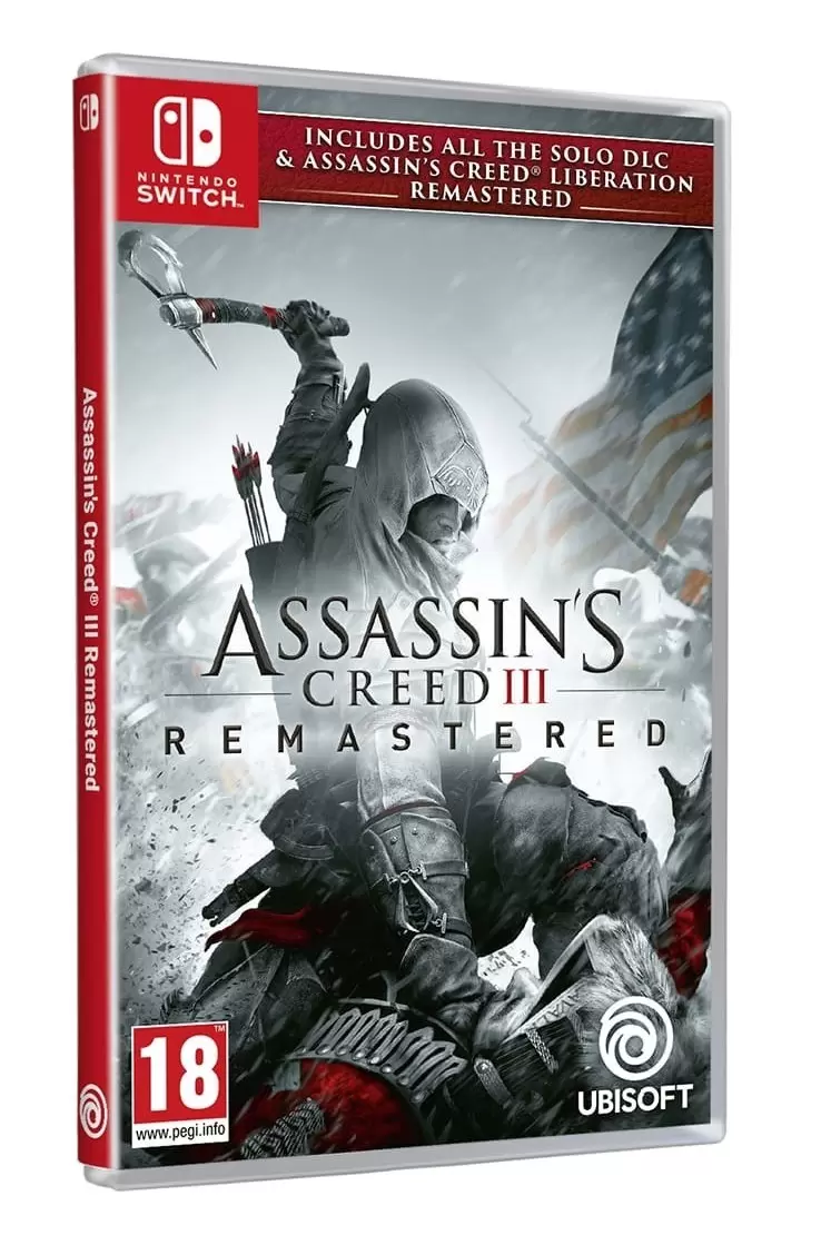 Jeux Nintendo Switch - Assassin\'s Creed 3 + Assassin\'s Creed Liberation Remastered