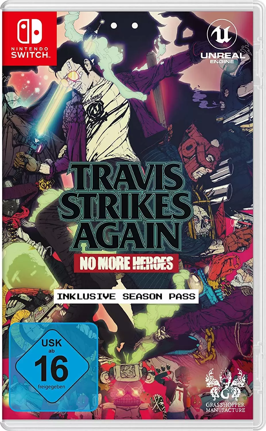 Jeux Nintendo Switch - Travis Strikes Again : No More Heroes Pix\'N\'Love Edition