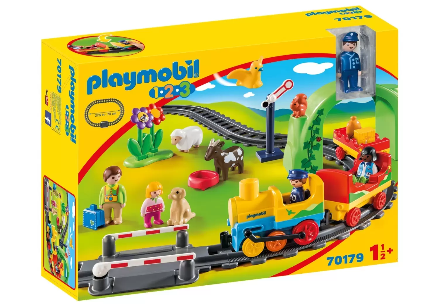 Playmobil 1.2.3 - Mon premier chemin de fer