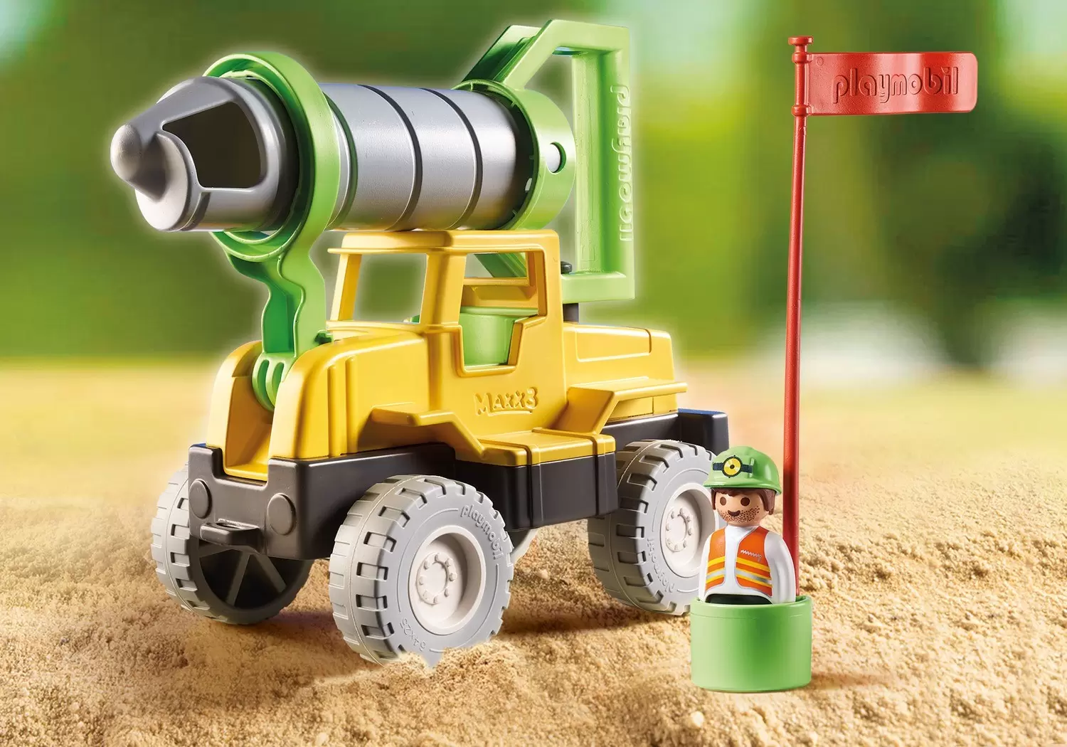 Playmobil Builders - Drilling truck