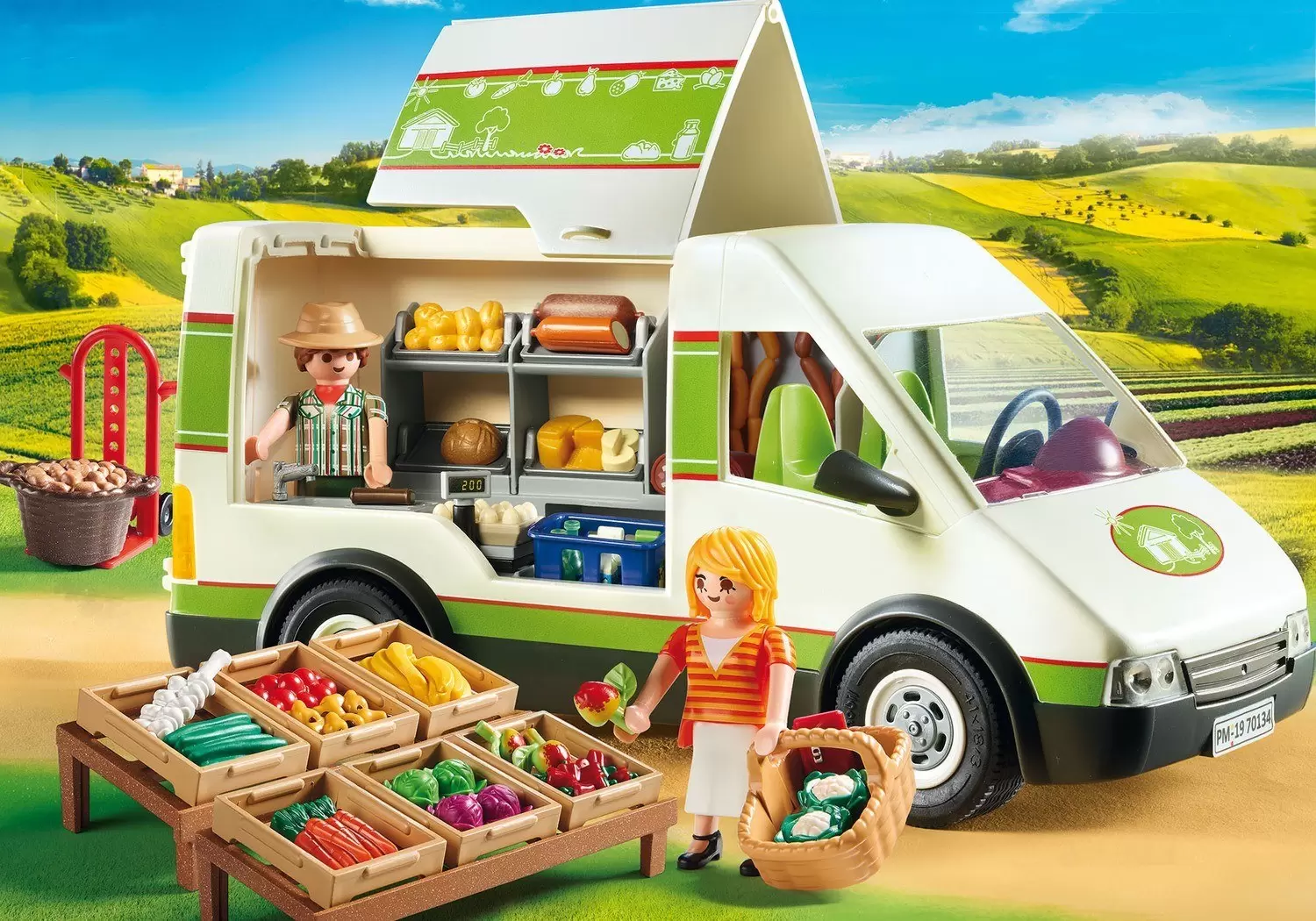 Playmobil Fermiers - Le camion du primeur