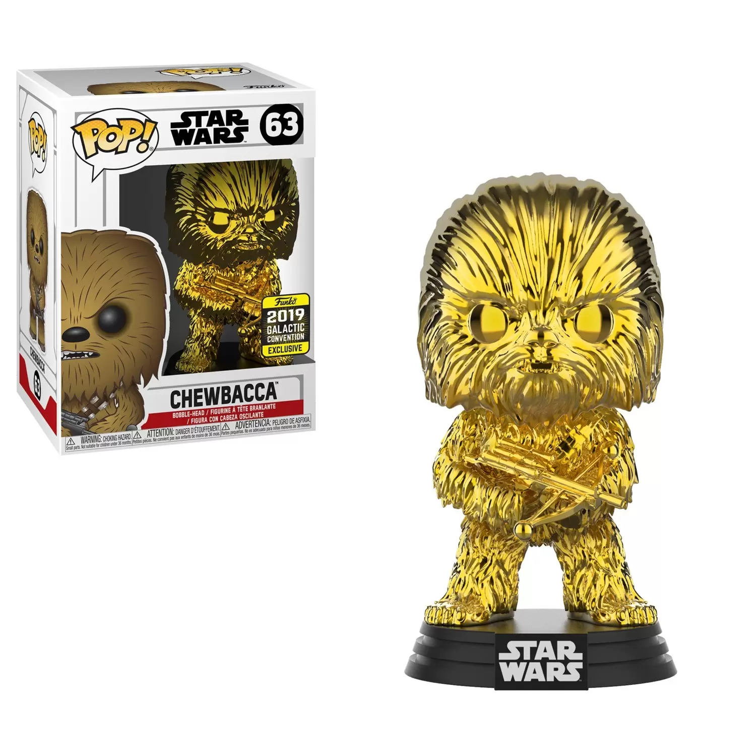 POP! Star Wars - Star Wars - Chewbacca Gold Chrome