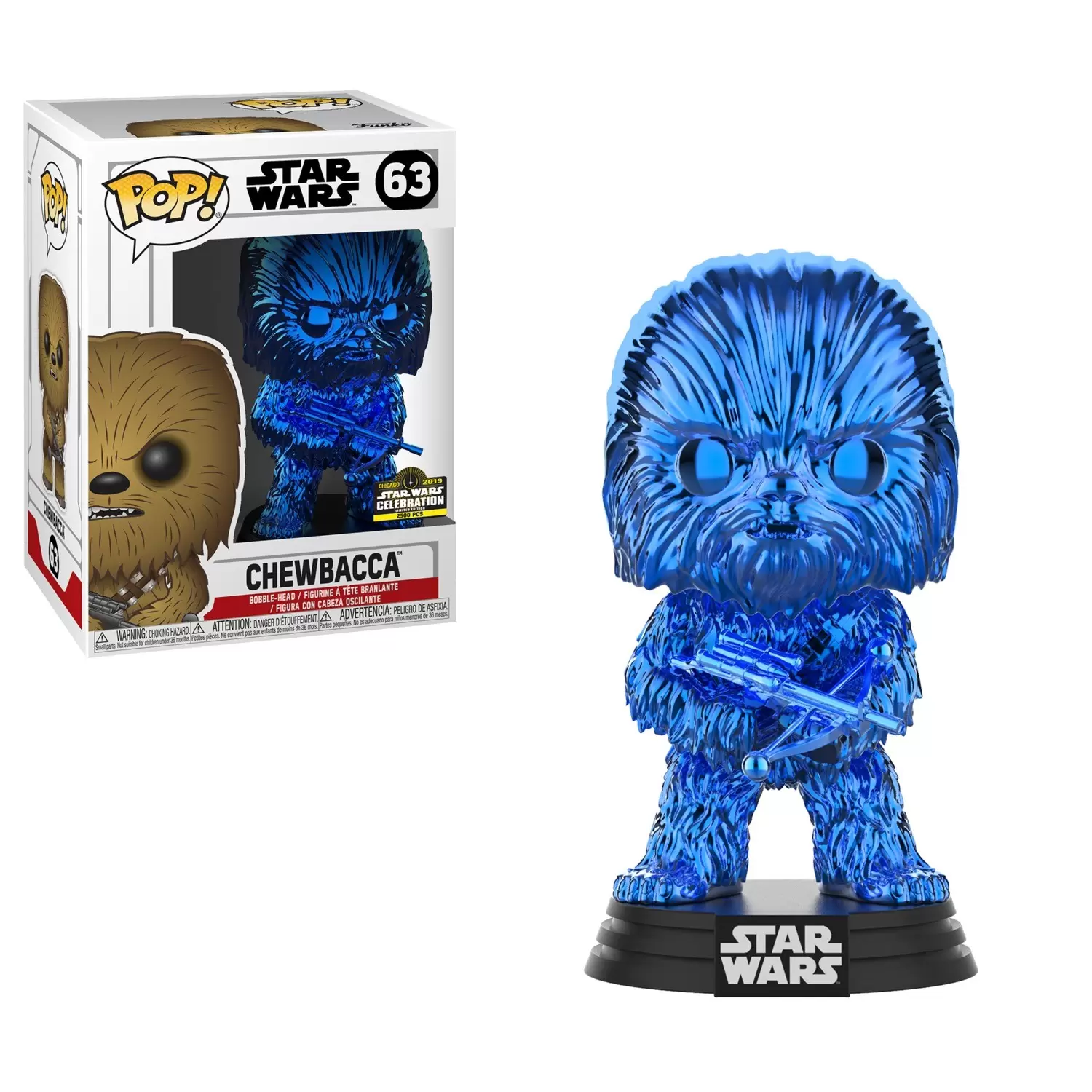 POP! Star Wars - Star Wars - Chewbacca Blue Chrome
