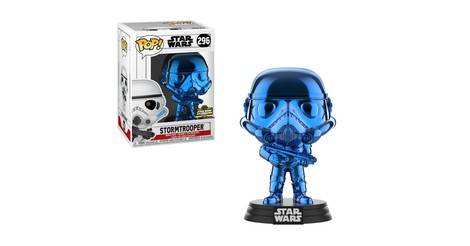 blue chrome star wars funko pops