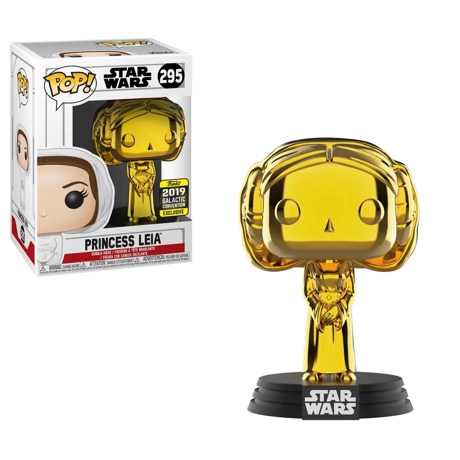POP! Star Wars - Star Wars - Princess Leia Gold Chrome