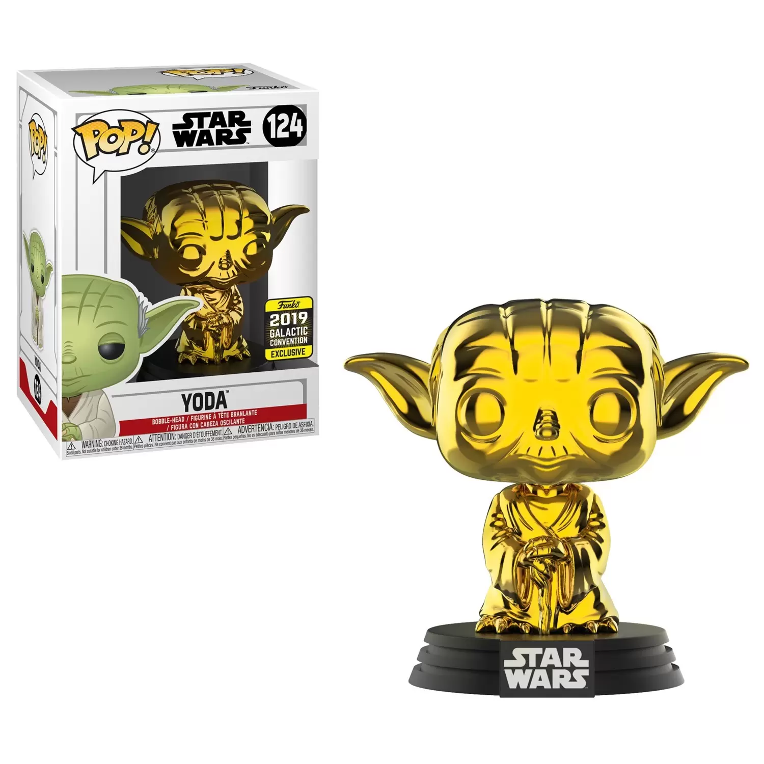 POP! Star Wars - Star Wars - Yoda Gold Chrome