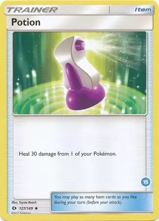 SM Trainer Kit - Alolan Ninetales Half Deck - Potion