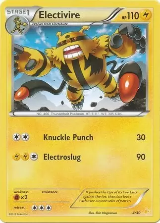 XY Trainer Kit - Pikachu Libre Half Deck - Elektivire