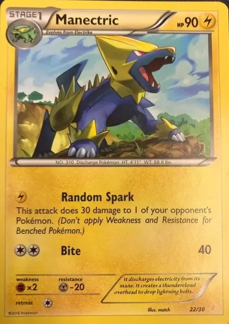 XY Trainer Kit - Pikachu Libre Half Deck - Manectric