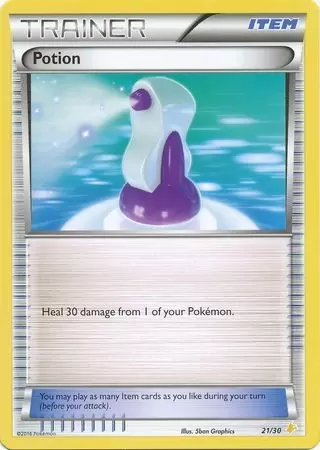 XY Trainer Kit - Pikachu Libre Half Deck - Potion