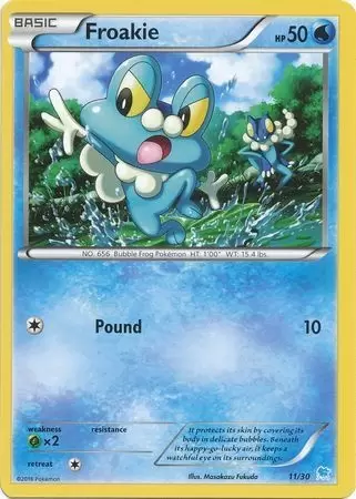 XY Trainer Kit - Suicune Half Deck - Froakie