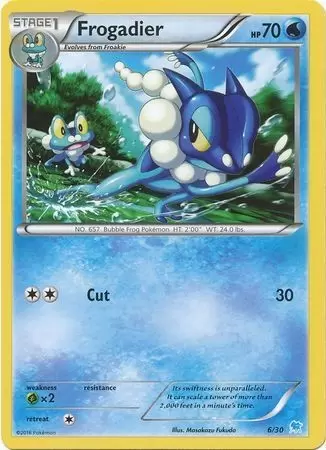 XY Trainer Kit - Suicune Half Deck - Frogadier